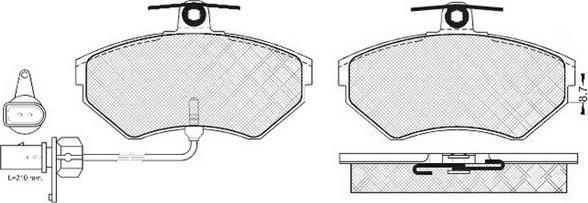 FIT FP4281E - Bremžu uzliku kompl., Disku bremzes ps1.lv