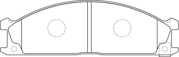 FIT FP0333 - Bremžu uzliku kompl., Disku bremzes ps1.lv