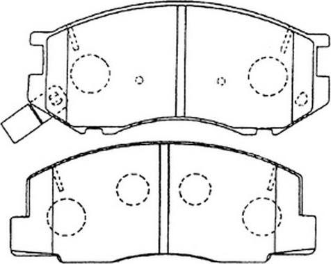 FIT FP0263 - Bremžu uzliku kompl., Disku bremzes ps1.lv