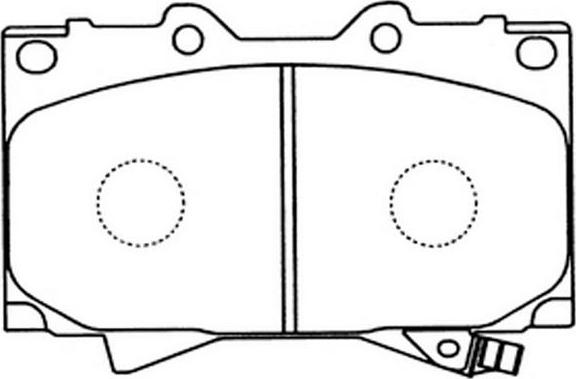 BOSCH 0 986 AB2 125 - Bremžu uzliku kompl., Disku bremzes ps1.lv