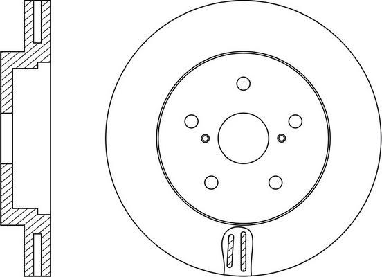 IPS Parts IBT-1710 - Bremžu diski ps1.lv