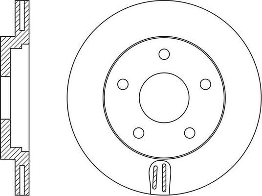 Japanparts DI-365 - Bremžu diski ps1.lv