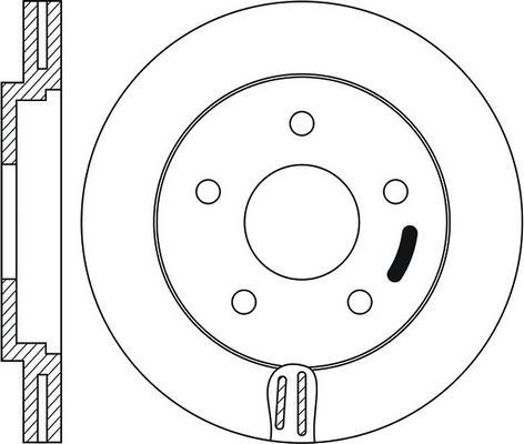 BOSCH 0986UB0151 - Bremžu diski ps1.lv