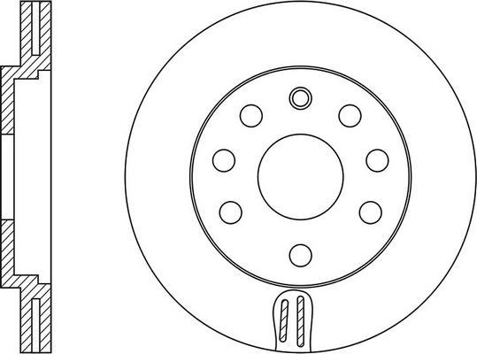 BOSCH 0 986 478 588 - Bremžu diski ps1.lv