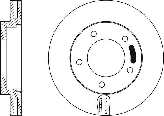 Kavo Parts BR-9327-C - Bremžu diski ps1.lv