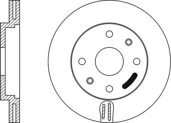 BENDIX 521575 - Bremžu diski ps1.lv