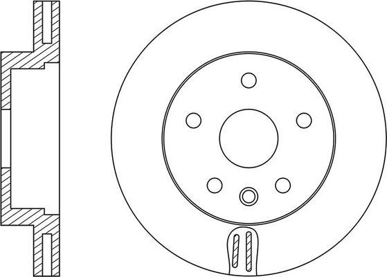 Brembo 09.B822.10 - Bremžu diski ps1.lv