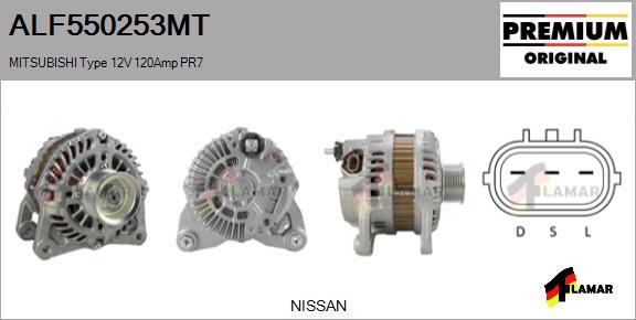 FLAMAR ALF550253MT - Ģenerators ps1.lv