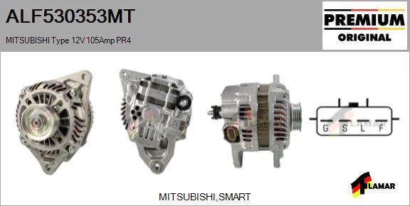 FLAMAR ALF530353MT - Ģenerators ps1.lv