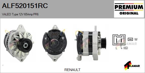 FLAMAR ALF520151RC - Ģenerators ps1.lv