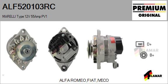 FLAMAR ALF520103RC - Ģenerators ps1.lv