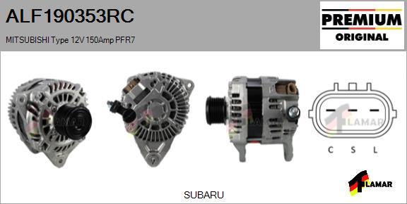 FLAMAR ALF190353RC - Ģenerators ps1.lv