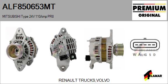 FLAMAR ALF850653MT - Ģenerators ps1.lv