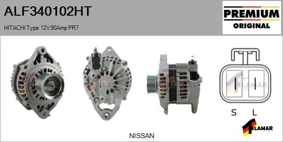 FLAMAR ALF340102HT - Ģenerators ps1.lv