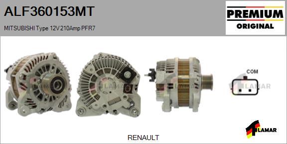 FLAMAR ALF360153MT - Ģenerators ps1.lv