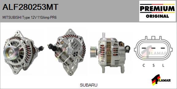 FLAMAR ALF280253MT - Ģenerators ps1.lv