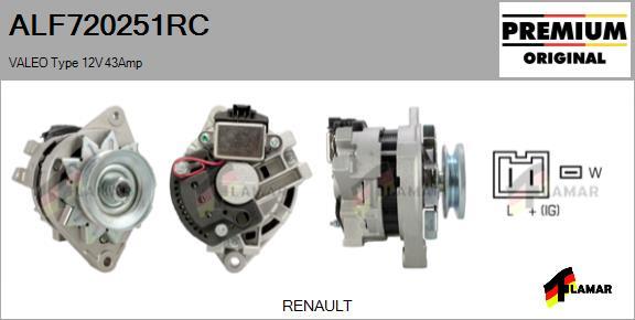 FLAMAR ALF720251RC - Ģenerators ps1.lv