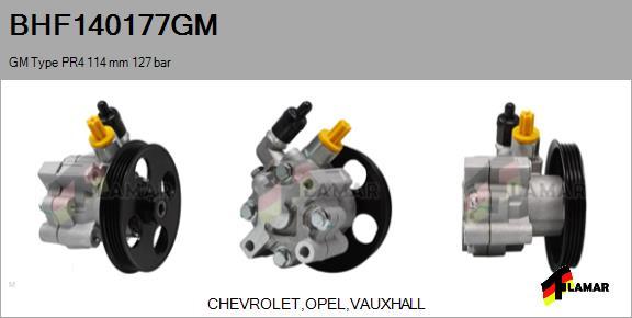 FLAMAR BHF140177GM - Hidrosūknis, Stūres iekārta ps1.lv