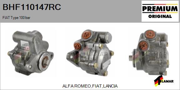 FLAMAR BHF110147RC - Hidrosūknis, Stūres iekārta ps1.lv