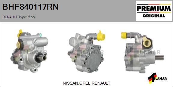 FLAMAR BHF840117RN - Hidrosūknis, Stūres iekārta ps1.lv