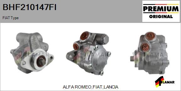 FLAMAR BHF210147FI - Hidrosūknis, Stūres iekārta ps1.lv