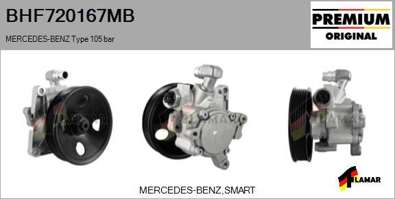 FLAMAR BHF720167MB - Hidrosūknis, Stūres iekārta ps1.lv