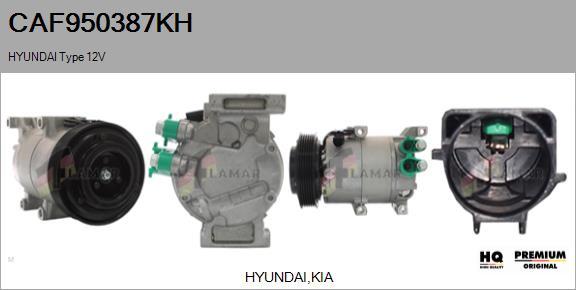 FLAMAR CAF950387KH - Kompresors, Gaisa kond. sistēma ps1.lv