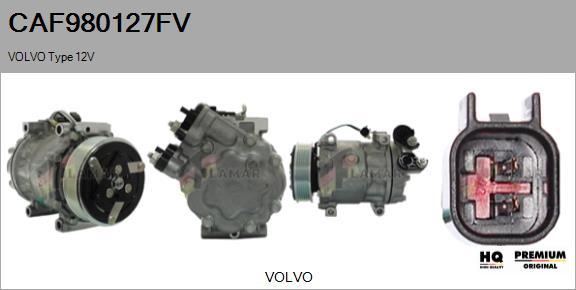 FLAMAR CAF980127FV - Kompresors, Gaisa kond. sistēma ps1.lv