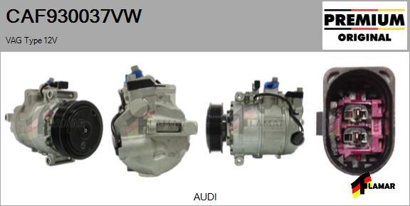 FLAMAR CAF930037VW - Kompresors, Gaisa kond. sistēma ps1.lv