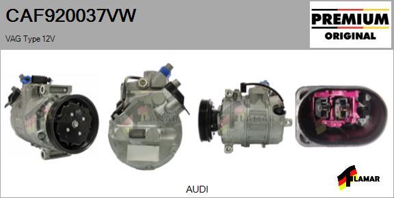 FLAMAR CAF920037VW - Kompresors, Gaisa kond. sistēma ps1.lv