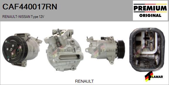 FLAMAR CAF440017RN - Kompresors, Gaisa kond. sistēma ps1.lv