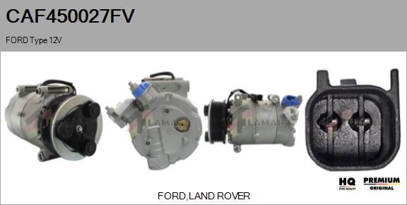 FLAMAR CAF450027FV - Kompresors, Gaisa kond. sistēma ps1.lv