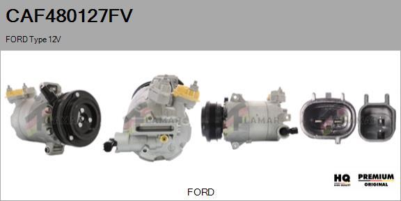 FLAMAR CAF480127FV - Kompresors, Gaisa kond. sistēma ps1.lv