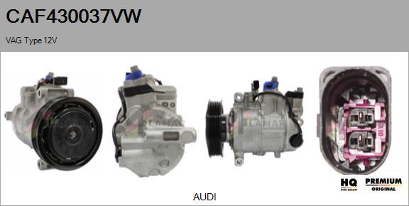 FLAMAR CAF430037VW - Kompresors, Gaisa kond. sistēma ps1.lv