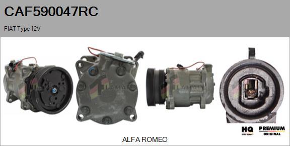 FLAMAR CAF590047RC - Kompresors, Gaisa kond. sistēma ps1.lv