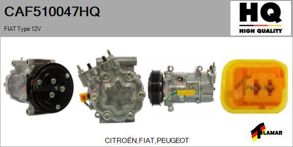 FLAMAR CAF510047HQ - Kompresors, Gaisa kond. sistēma ps1.lv