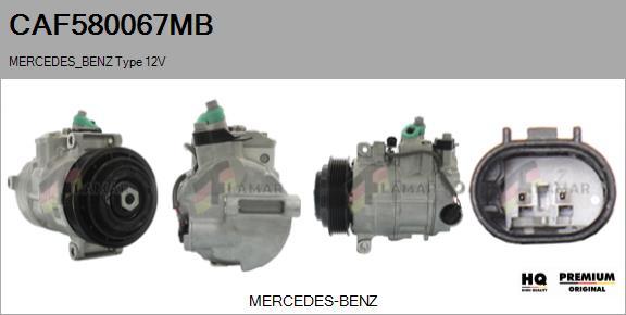 FLAMAR CAF580067MB - Kompresors, Gaisa kond. sistēma ps1.lv