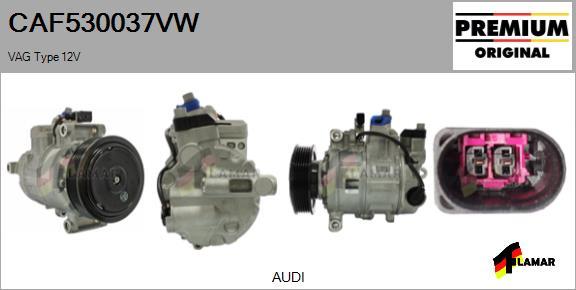 FLAMAR CAF530037VW - Kompresors, Gaisa kond. sistēma ps1.lv