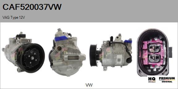 FLAMAR CAF520037VW - Kompresors, Gaisa kond. sistēma ps1.lv