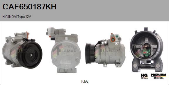 FLAMAR CAF650187KH - Kompresors, Gaisa kond. sistēma ps1.lv