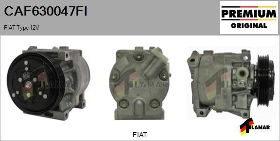 FLAMAR CAF630047FI - Kompresors, Gaisa kond. sistēma ps1.lv