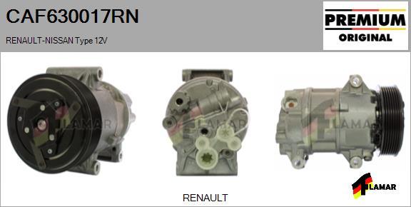FLAMAR CAF630017RN - Kompresors, Gaisa kond. sistēma ps1.lv
