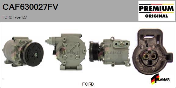 FLAMAR CAF630027FV - Kompresors, Gaisa kond. sistēma ps1.lv