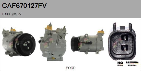 FLAMAR CAF670127FV - Kompresors, Gaisa kond. sistēma ps1.lv