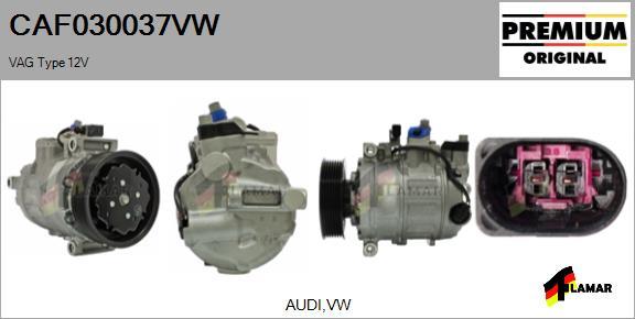 FLAMAR CAF030037VW - Kompresors, Gaisa kond. sistēma ps1.lv