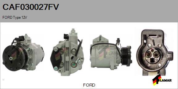 FLAMAR CAF030027FV - Kompresors, Gaisa kond. sistēma ps1.lv