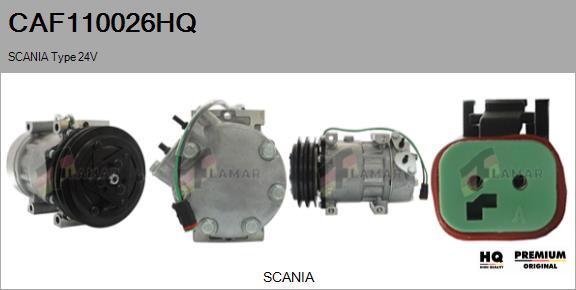 FLAMAR CAF110026HQ - Kompresors, Gaisa kond. sistēma ps1.lv