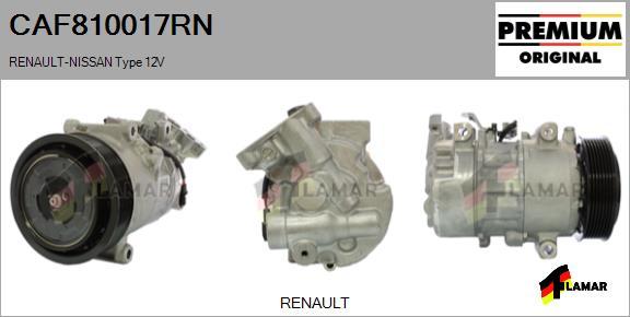 FLAMAR CAF810017RN - Kompresors, Gaisa kond. sistēma ps1.lv