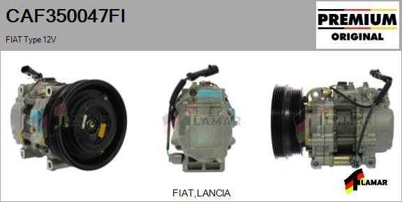 FLAMAR CAF350047FI - Kompresors, Gaisa kond. sistēma ps1.lv