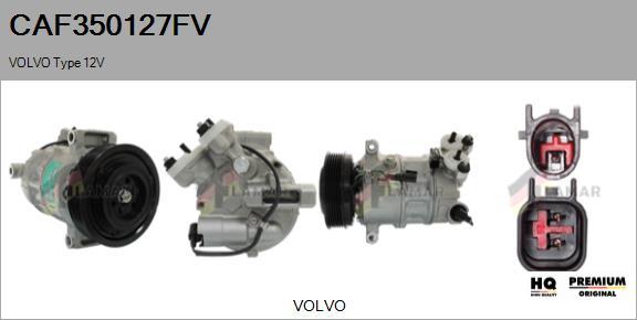 FLAMAR CAF350127FV - Kompresors, Gaisa kond. sistēma ps1.lv